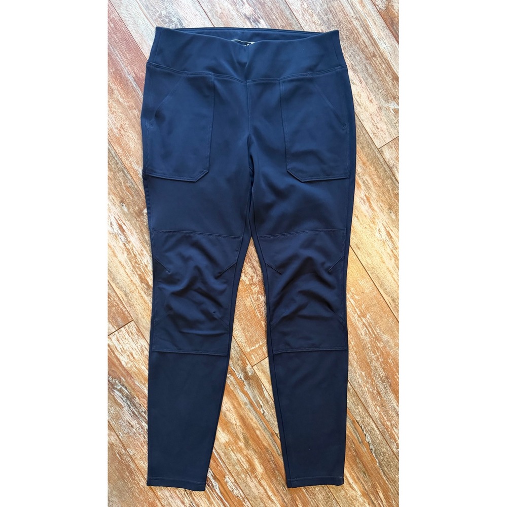 Carhartt Force Fitted Utility Leggings Navy Blue Womens Medium 102482 Work Pants